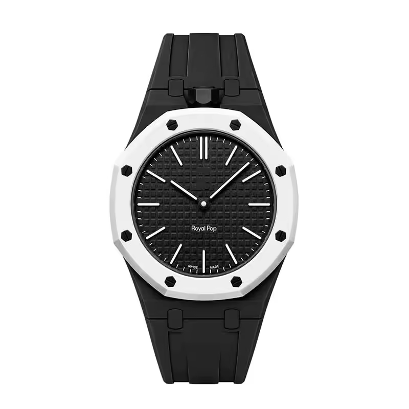Midi Strap - Winder 12 o'clock — Onyx Black