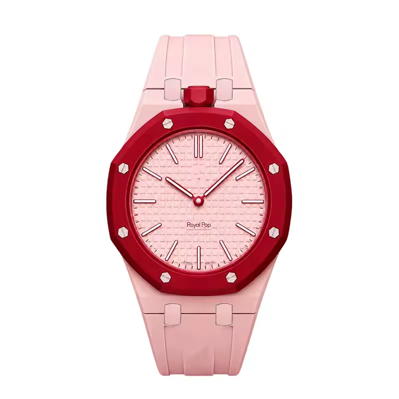 Midi Strap - Winder 12 o'clock — Vivid Pink