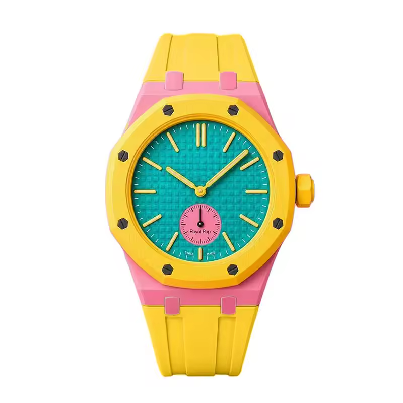 Classic Strap - Winder 3 o'clock — Sun Yellow