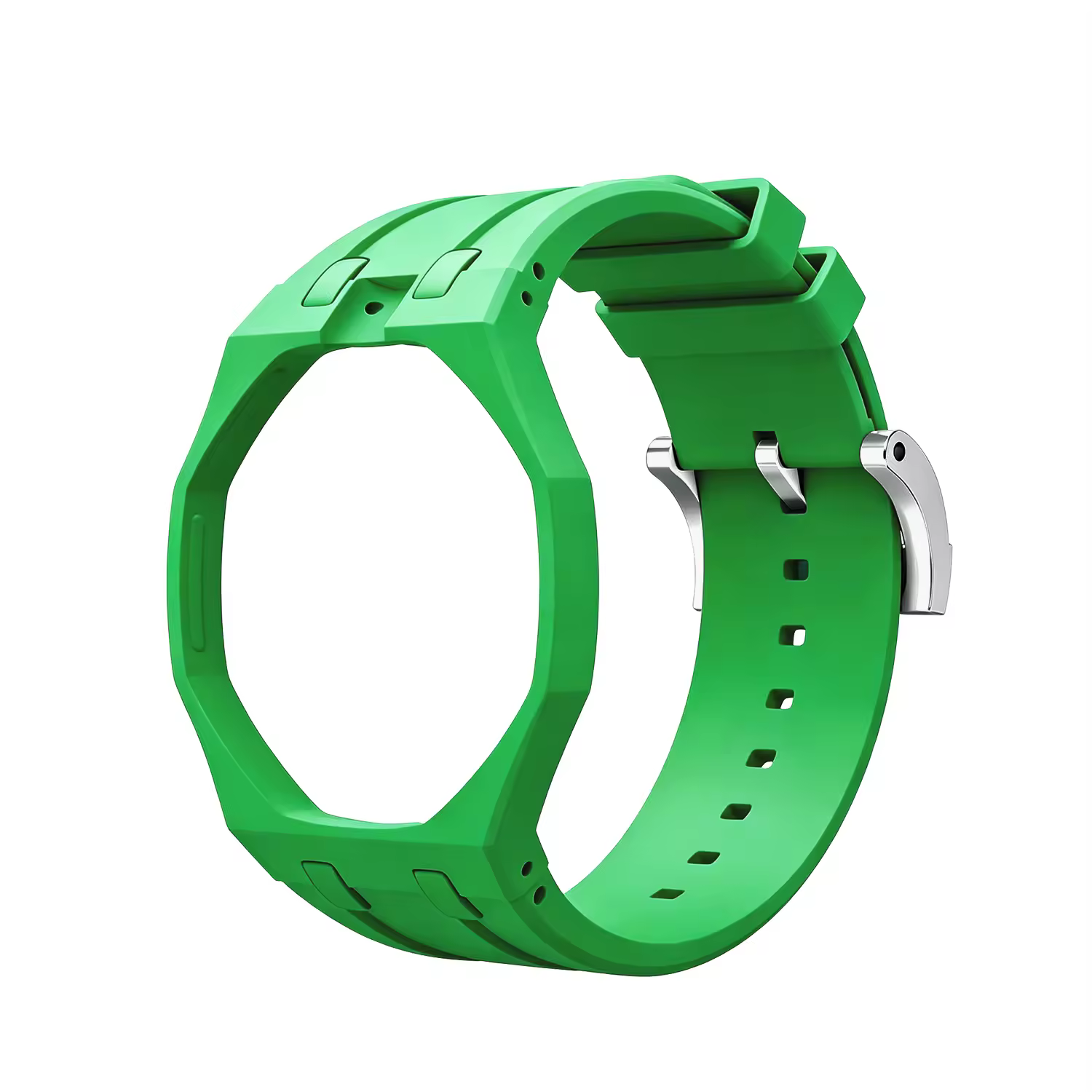 Interchangeable Royal Oak style strap for Swatch x Audemars