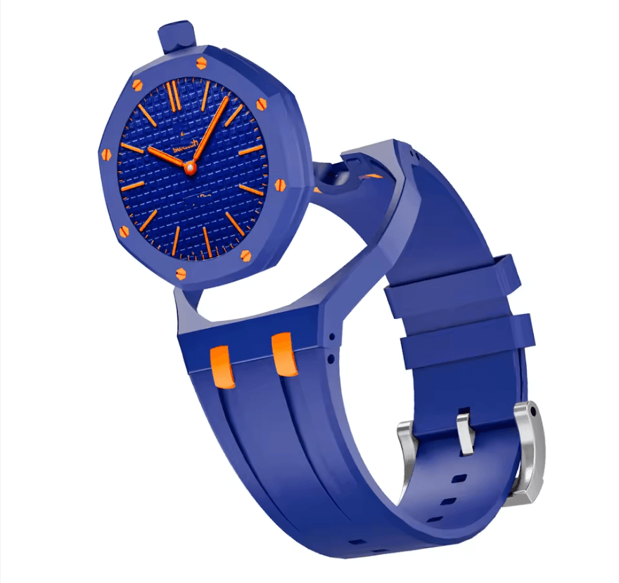 Luxury watch accessory — sport strap for Swatch Audemars